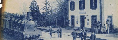 Gare de St Mars de Coutais & Port St Père 1900