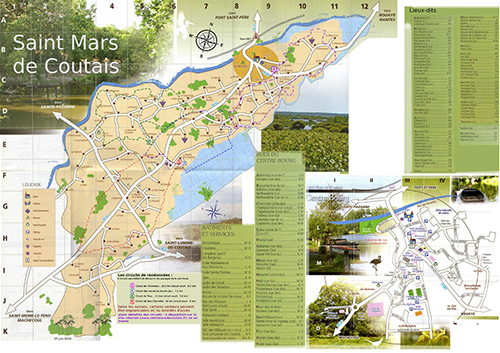 Plan de Saint Mars de Coutais