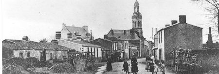 St Mars de Coutais : arrivée route de la gare 1900